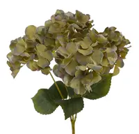 Artificial Hydrangea Bush<br>Green