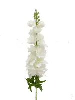 Artificial Delphinium Stem<br>White