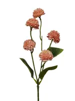 Artificial Pom Pom Spray<br>Dark Pink