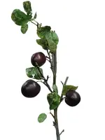 Artificial Plum Branch<br>Burgundy