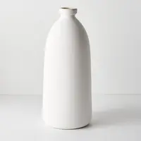 Ceramic 'Cavo' Vase<br>White 45.5cm