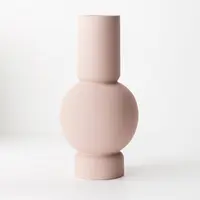 Ceramic 'Isobel' Vase<br>Light Pink 35.5cm