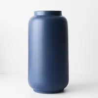 Ceramic 'Paquita' Vase<br>Indigo Blue 40cm