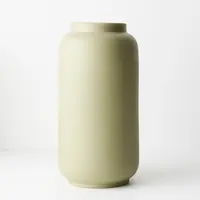 Ceramic 'Paquita' Vase<br>Sage Green 40cm