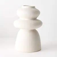 Ceramic 'Juno' Vase<br>White 30cm