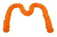 Artificial Marigold Garland<br>Orange
