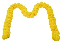 Artificial Marigold Garland<br>Yellow