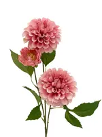 Artificial Dahlia Spray<br>Dusty Pink