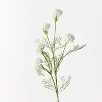 Artificial Cornflower Spray<br>White