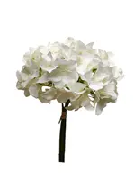 Artificial Hydrangea Bouquet<br>White