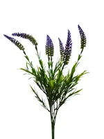 Artificial Lavender Spray<br>Purple