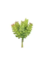 Artificial Sedum Succulent<br>Red Tip