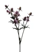 Artificial Thistle Spray<br>Mauve
