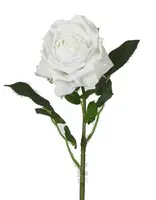 Artificial Walter Rose<br>Winter White
