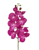 Artificial Phalaenopsis Orchid Spray<br>Purple