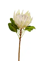 Artificial King Protea<br>White