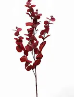 Artificial Eucalyptus Spray<br>Red
