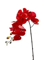 Artificial Phalaenopsis Orchid<br>Red