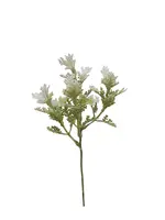 Artificial Selaginella Pick<br>Green/White