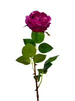 Artificial David Austin Rose<br>Magenta