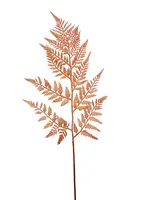 Artificial Leather Fern Leaf<br>Pink