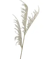 Artificial Pampas Plume Spray<br>Cream