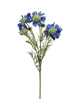 Artificial Scabiosa Spray<br>Blue