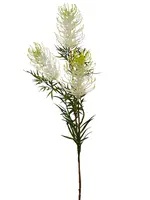 Artificial Grevillea Spray<br>White