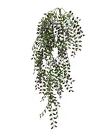 Artificial Hanging Philo Mini<br>Purple/Green