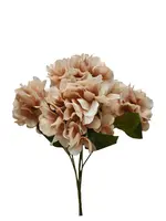 Artificial Hydrangea Bundle x6<br>Blush