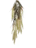 Artificial Pampas Hanging<br>White