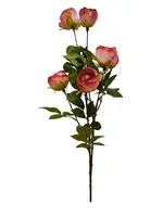 Artificial Rose Spray<br>Pink