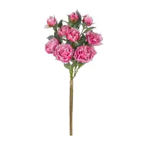 Artificial Peony Bunch<br>Dark Pink