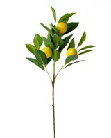 Artificial Lemon Fruit Spray