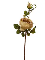 Artificial Ava Rose Spray<br>Beige