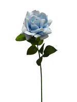 Artificial Ecuador Rose<br>Real Touch - Light Blue