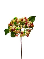Artificial Berry Pick<br>White