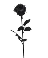 Artificial Ecuador Rose<br>Black