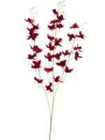 Artificial Dendrobium Orchid<br>Red
