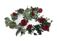Artificial Rose Garland<br>Red Artificial Rose Garland<br>Red