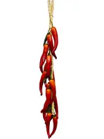 Artificial Chilli/Pepper Strand<br>Red