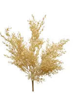 Artificial Tea Leaf Bush<br>Cream