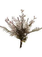 Artificial Seeded Bouquet<br>Pink/Green