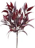 Artificial Eucalyptus Seeded<br>Burgundy