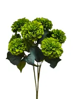Artificial Dahlia Bundle<br>Green