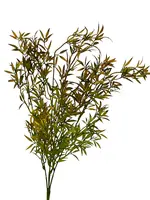 Artificial Grass Leaf Bush<br>Green/Brown
