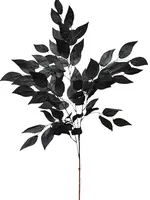 Artificial Leaf Spray<br>Black