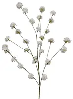 Artificial Long Pom Pom<br>White