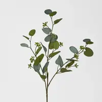 Artificial Eucalyptus Spray with Seeds<br>Grey/Green