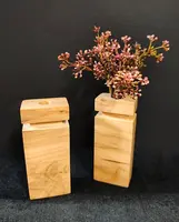 Bud Vase-Oak<br>Rectangle Single